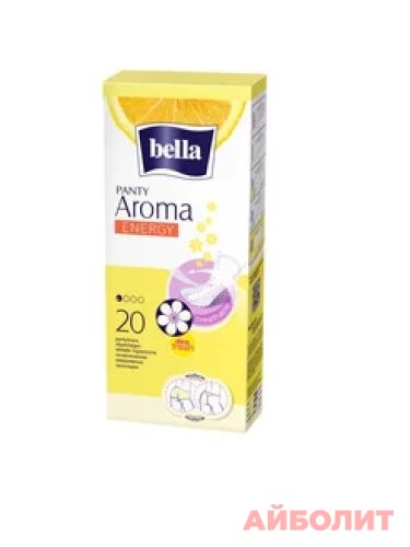 ПРОКЛАДКИ BELLA PANTY AROMA ENEGRY 20шт.