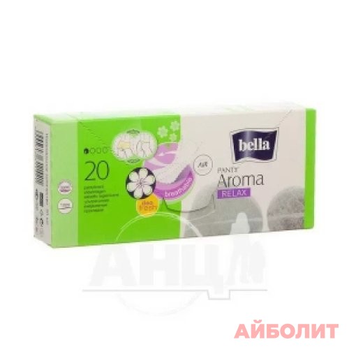 ПРОКЛАДКИ BELLA ЕЖ PANTY AROMA RELAX 20шт.
