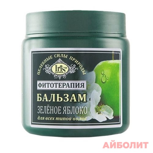 БАЛЬЗАМ (ФИТОТЕРАПИЯ) ""IRIS"" ЗЕЛЕНОЕ ЯБЛОКО 500мл