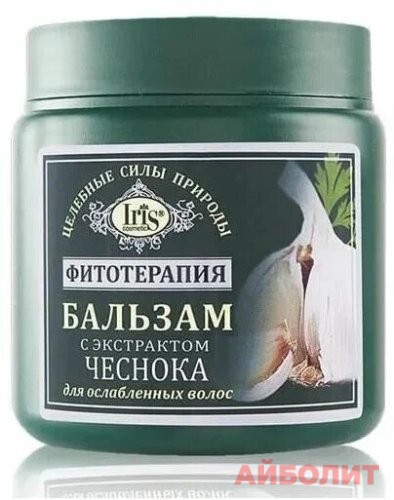 БАЛЬЗАМ (ФИТОТЕРАПИЯ) ""IRIS"" с ЭКСТР ЧЕСНОКА 500мл