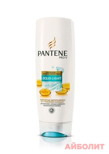 БАЛЬЗАМ PANTENE AGUA LIGHT 200мл