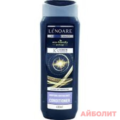 КОНДИЦИОНЕР LENOARE УВЛАЖНЕНИЕ И БАЛАНС ДЛЯ СУХИХ ОКРАШЕННЫХ ВОЛОС 400мл