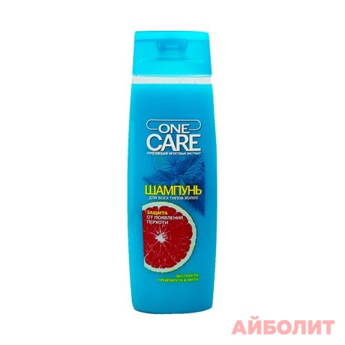 ШАМПУНЬ ""ONE CARE"" ГРЕЙПФРУТ 400мл