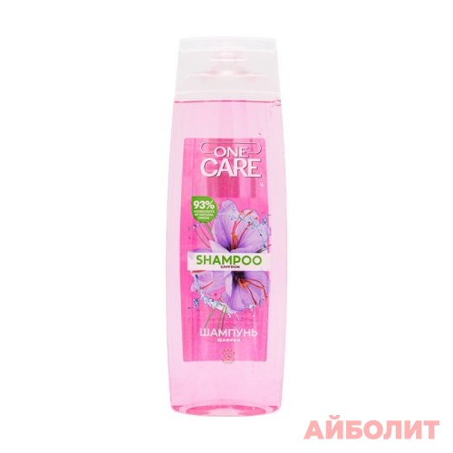 ШАМПУНЬ ""ONE CARE"" ШАФРАН 400мл